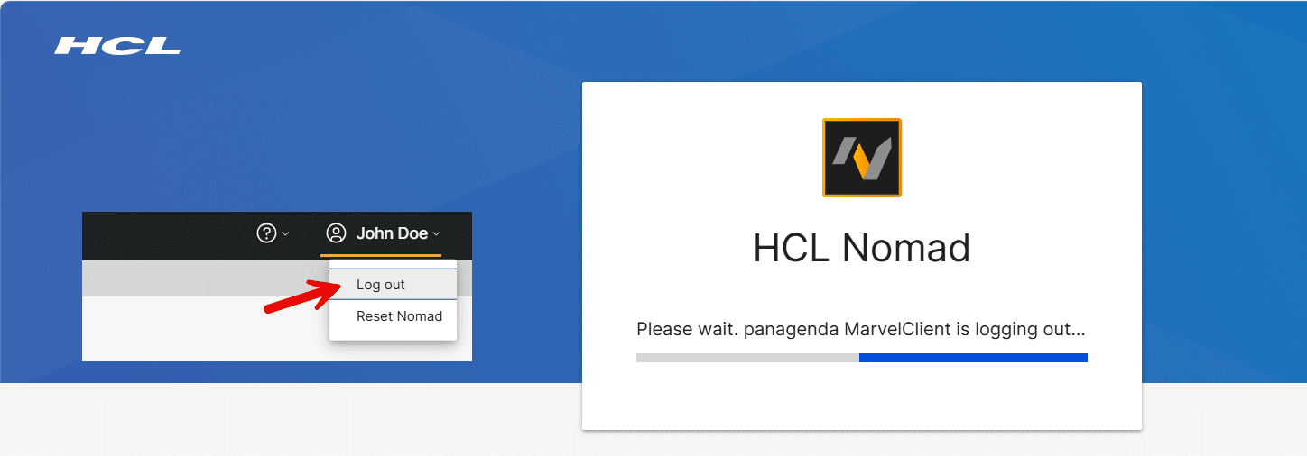 MarvelClient Roaming Trigger for HCL Nomad Web
