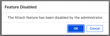 HCL Nomad attachment blocking error