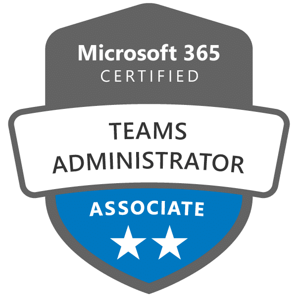 Microsoft 365 Teams Administrator Badge