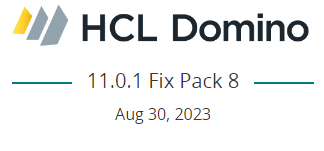 HCL Domino 11.0.1 FP8 Link