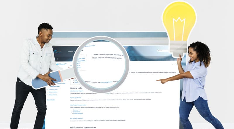 Finding HCL Notes/Domino Information Made Easier